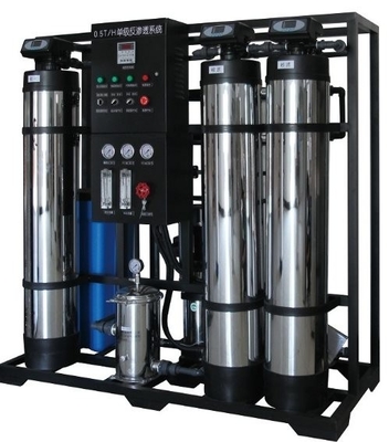 500 Ltr Brackish Water RO Plant Filter Small Sea Water Electrolysis Purification