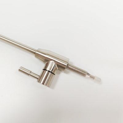 Brass Cold Water Kitchen Faucet Tap Pedal Sink Faucet Hospital Foot Control Valve