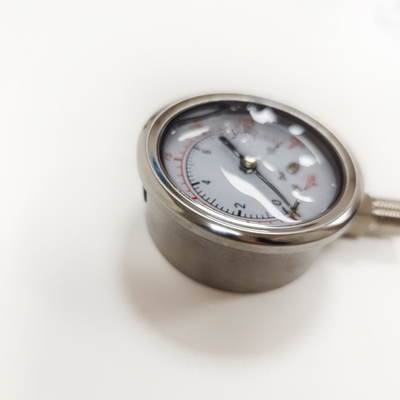 Brass Connection Air Vacuum Filled Oil Pressure Gauge 10 Bar 150 Psi Water Filter Spare Parts